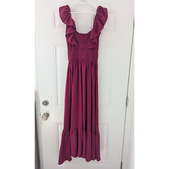 Joyfolie Dawn Dress in Raspberry - Picture 3 of 9